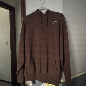 Brown Gymshark Hoodie